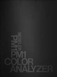 Beseler PM1 Color Analyzer Owners Manual