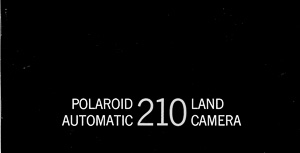 Polaroid Automatic 210 Land Camera User Manual