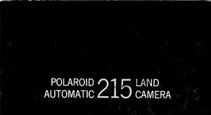 Polaroid Automatic 215 Land Camera User Manual