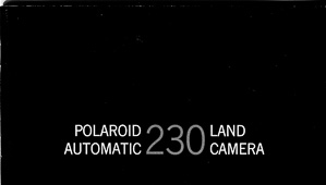Polaroid Automatic 230 Land Camera User Manual