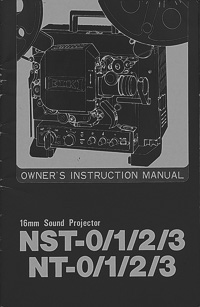 Eiki 16MM NST and NT Projector Owners Manual