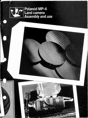 Polaroid MP-4 Land Camera Copy Stand Owners Manual