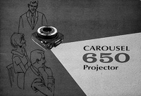 Kodak Carousel 650 Slide Projector Owners Manual