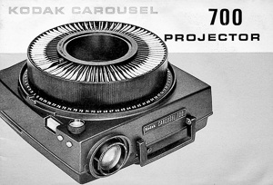 Kodak Carousel 700 Slide Projector Owners Manual