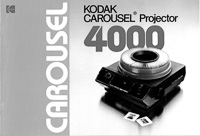 Kodak Carousel 4000 Slide Projector Owner's Manual
