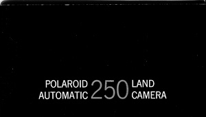Polaroid Automatic 250 Land Camera User Manual
