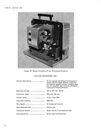 Bell & Howell 561 Filmosound 16mm Movie Projector Service and Parts Manual